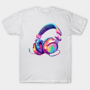 Retro 90s Headphones T-Shirt